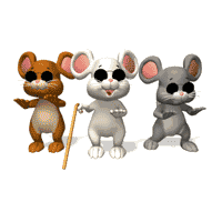 humor on line,three blind mice,three decrepit rodents, clean humor